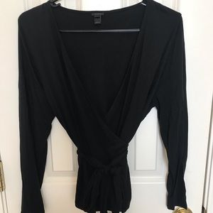 JCREW Wrap Top